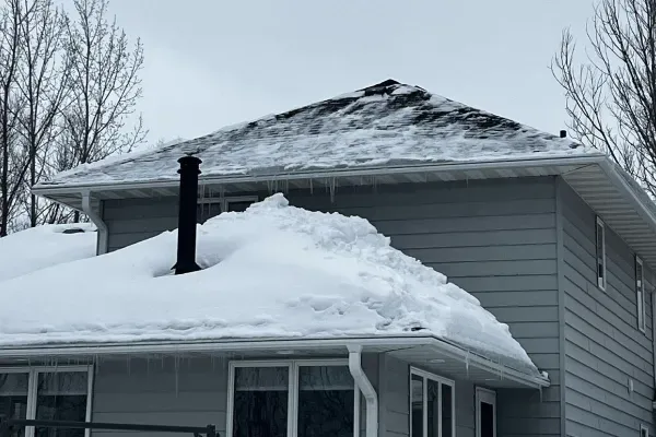 roof snow removal near me in north branch mn