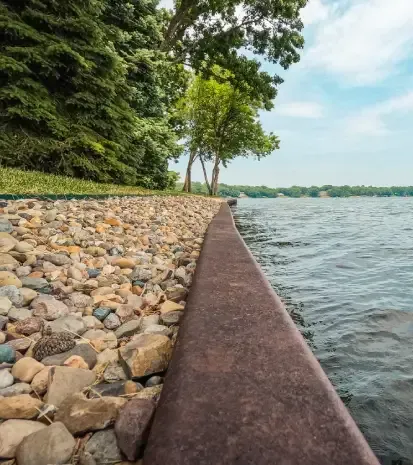 Strong Shoreline Landscaping in North Branch, MN delivering durable and well-designed outdoor landscape solutions