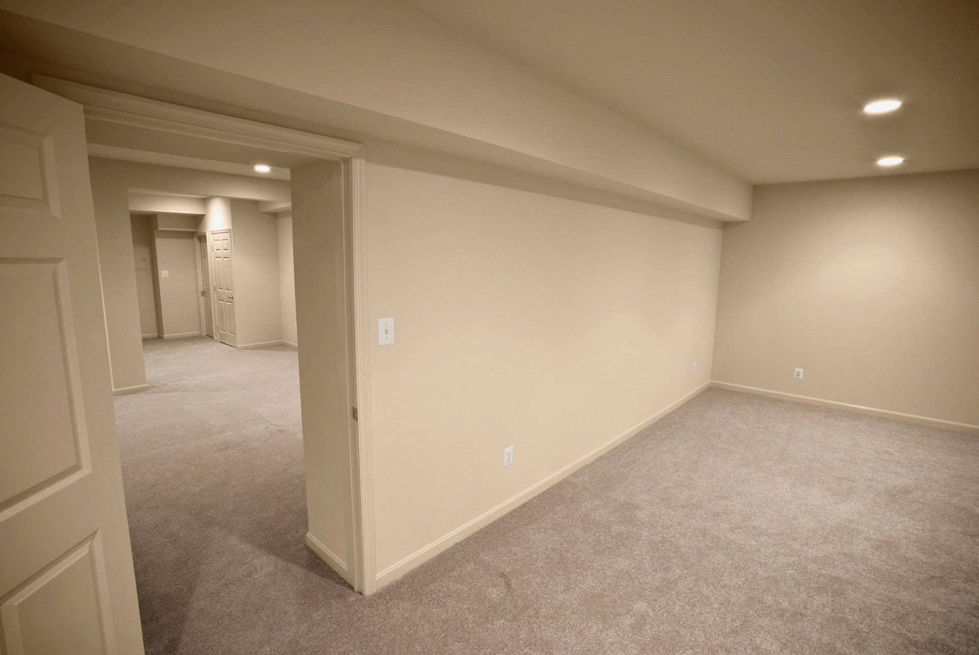 basement bedroom building