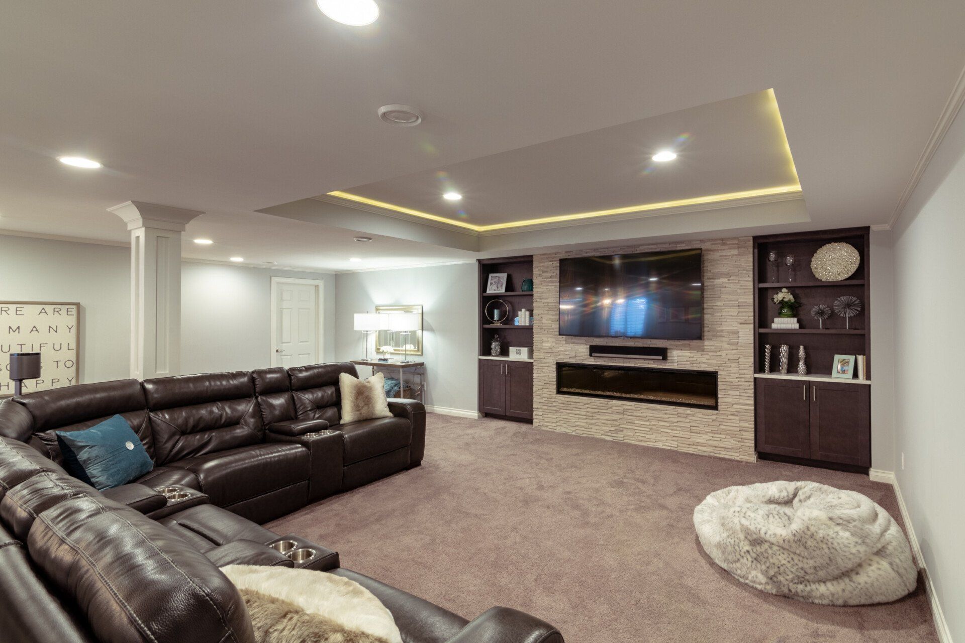 Basement home theater ideas