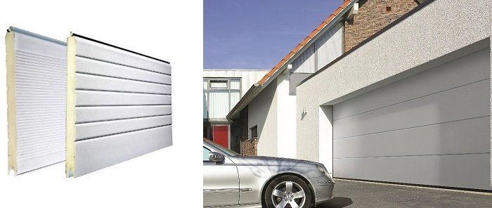 Electrical or manual garage doors