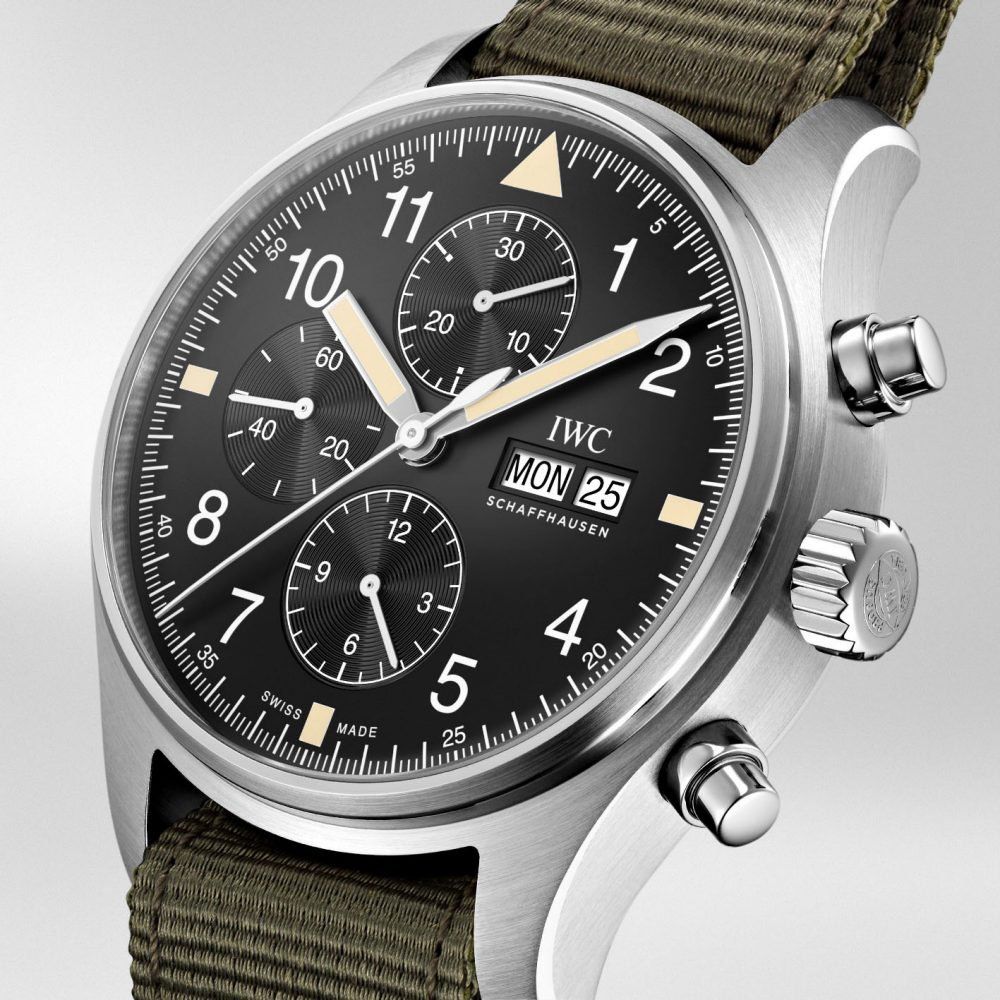 Vintage Eye for the Modern Guy: IWC Pilot's Watch Chronograph Ref. IW377724