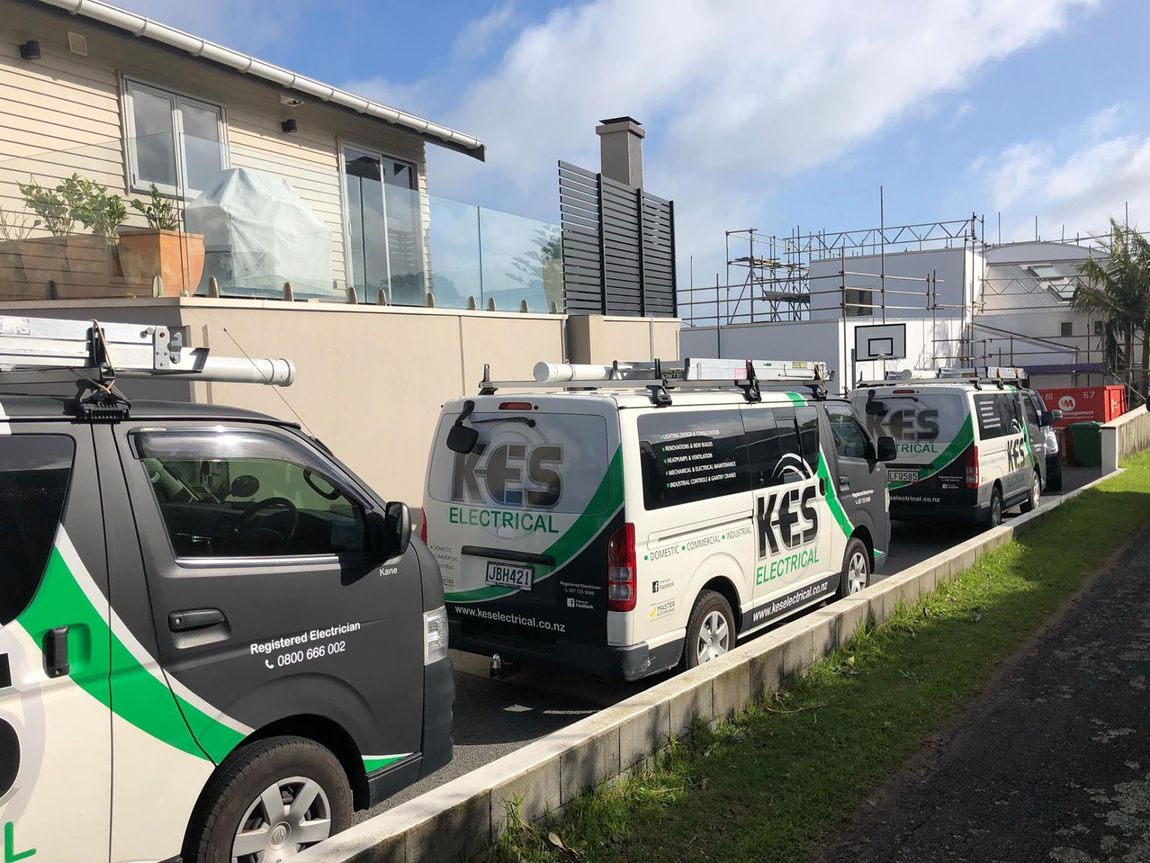 KES Electrical Vans, Renovations, Electrical Work, Electrician, Master Electrician