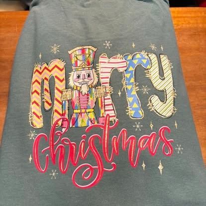 Teal sweatshirt with