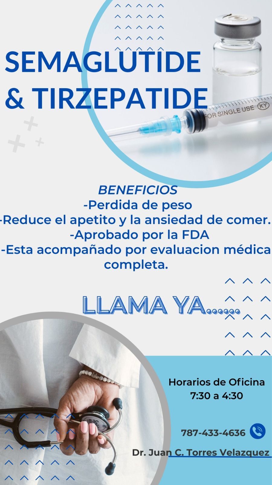 Semaglutide y Tirzepatide