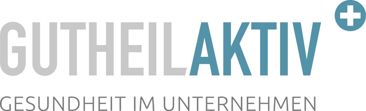 A logo for gutheilaktiv gesundheit im unternehmen