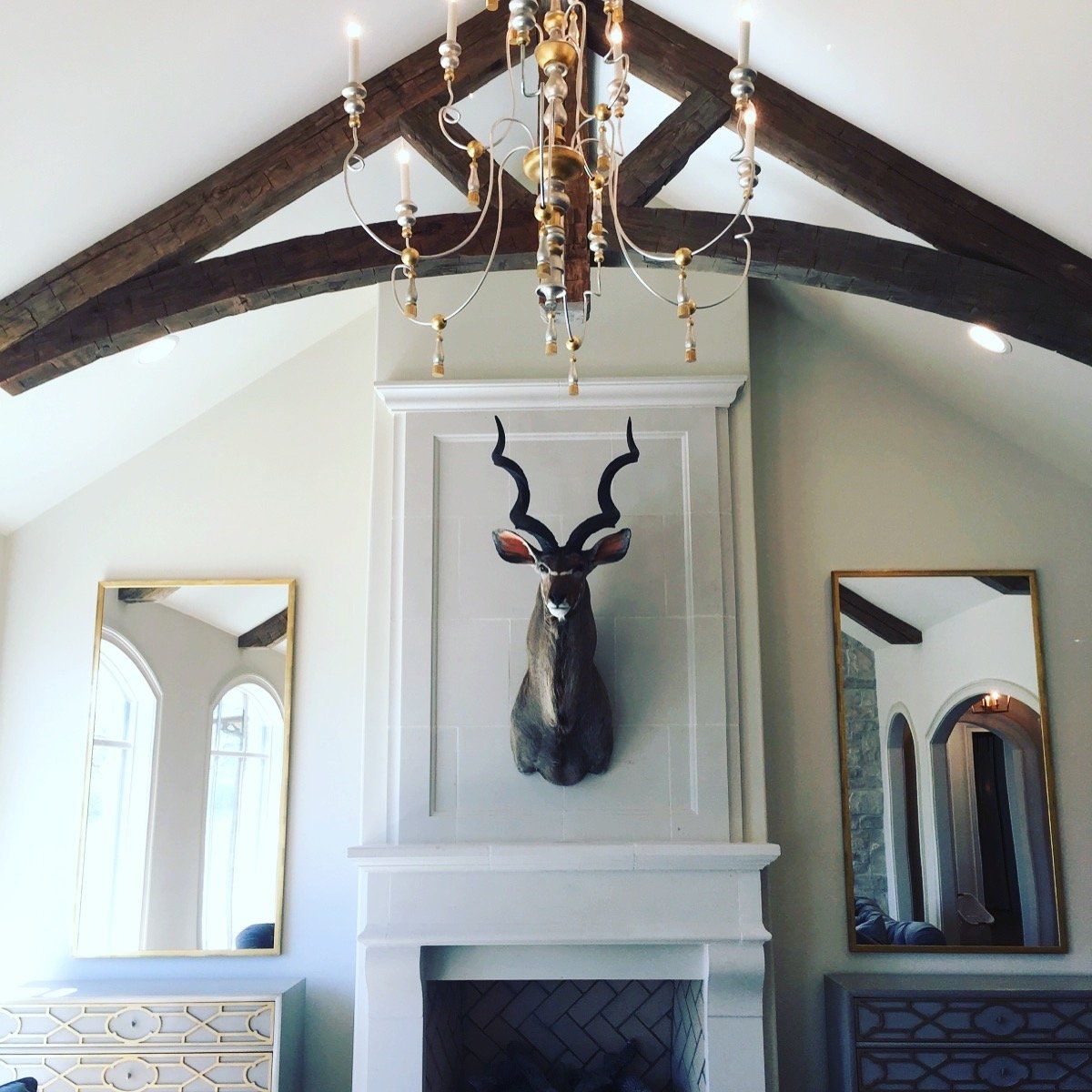 Post And Beam — Interior Wood Design on Modern House in Cullman, AL