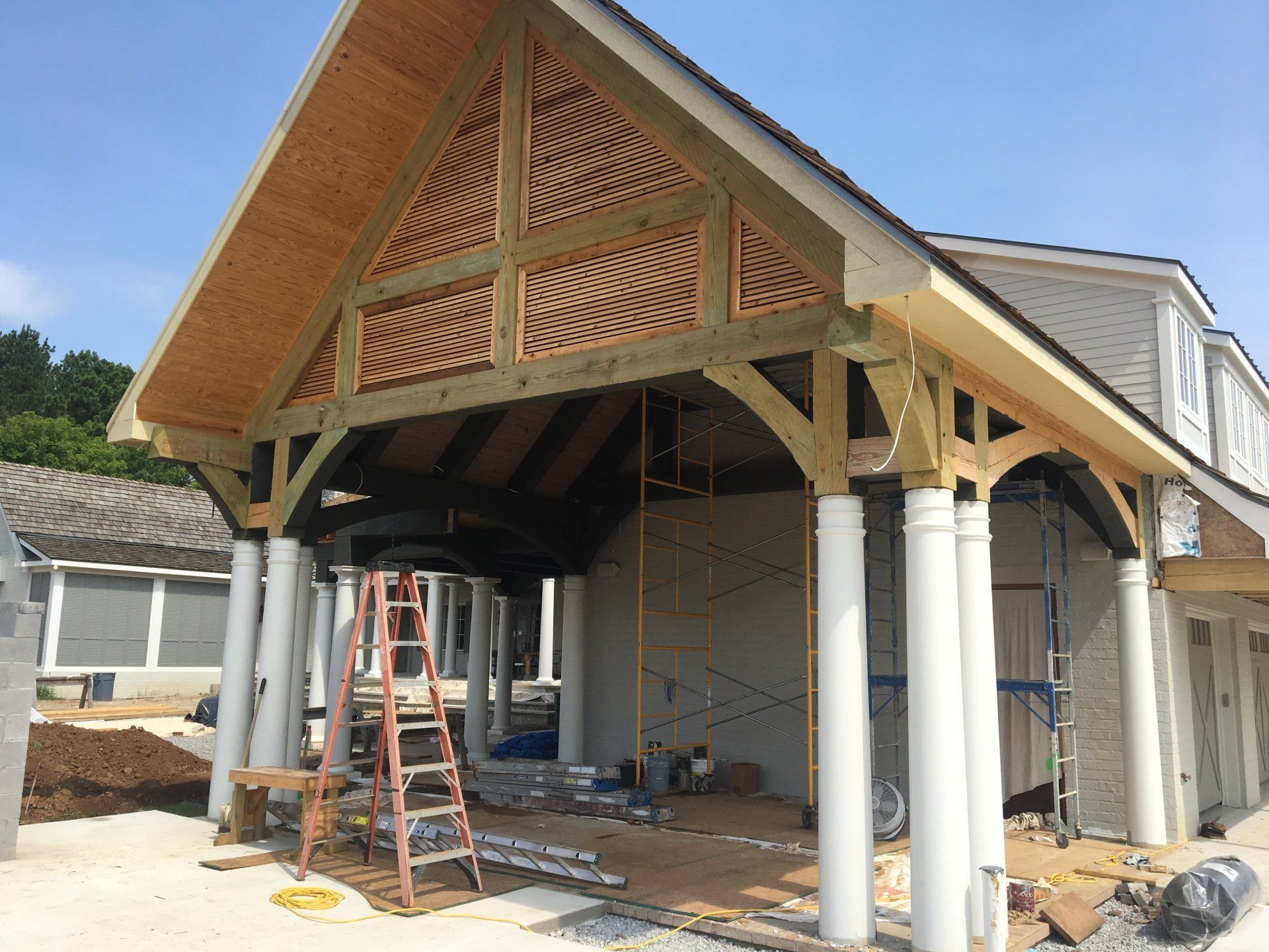 Interior Woodwork — Construction of a Big Establishment in Cullman, AL