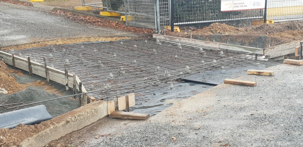 Concrete Slab Preparation — Projects in Coopernook, NSW