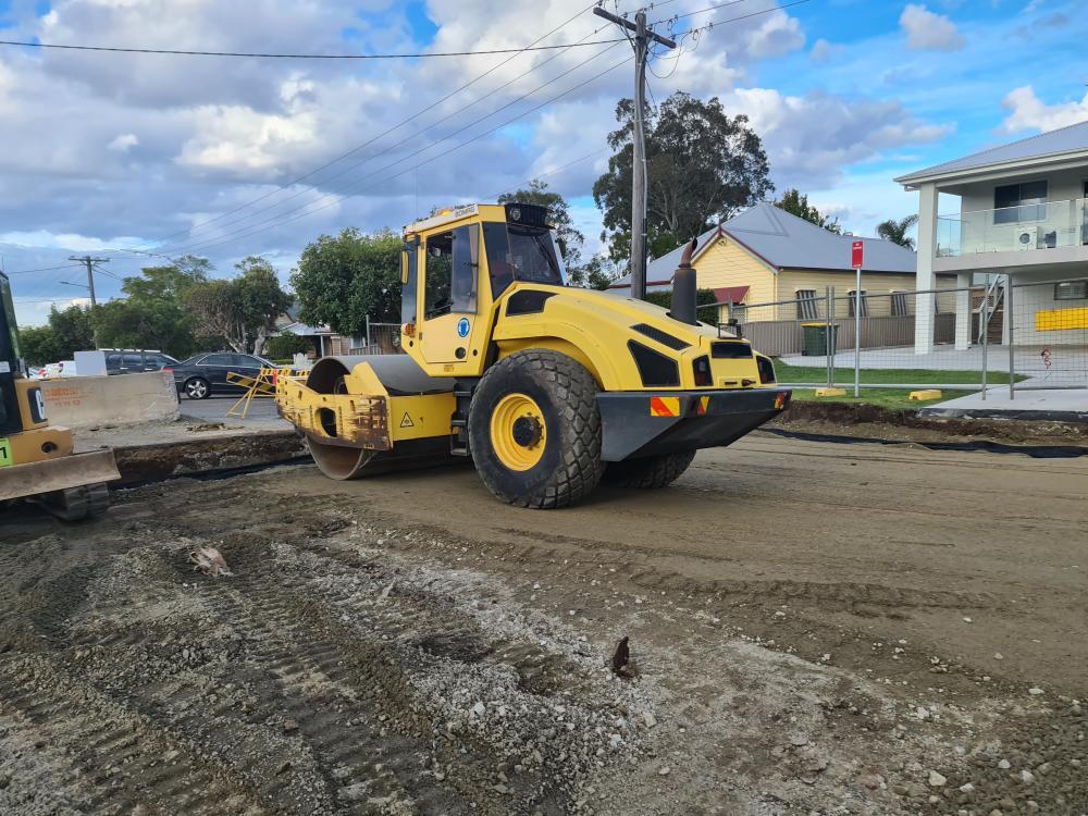 Bulldozer Levelling Site — Projects in Coopernook, NSW