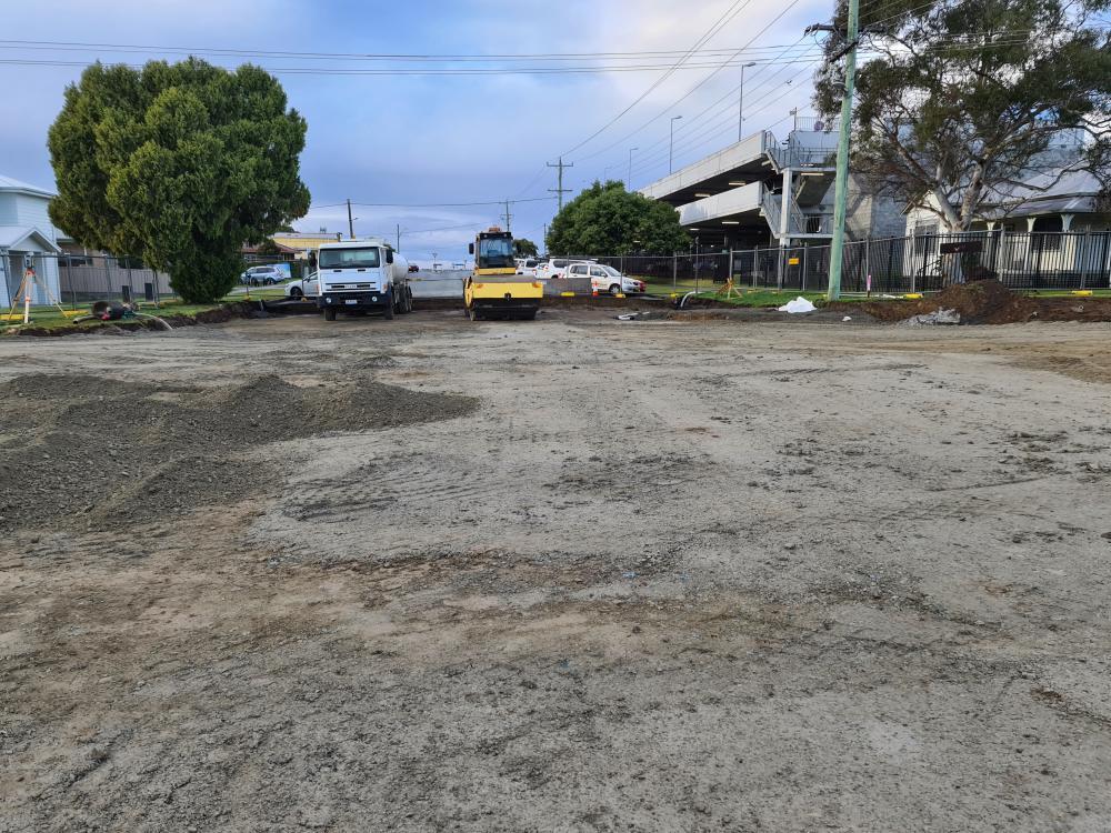 Site Preparation For Roadworks — Projects in Coopernook, NSW