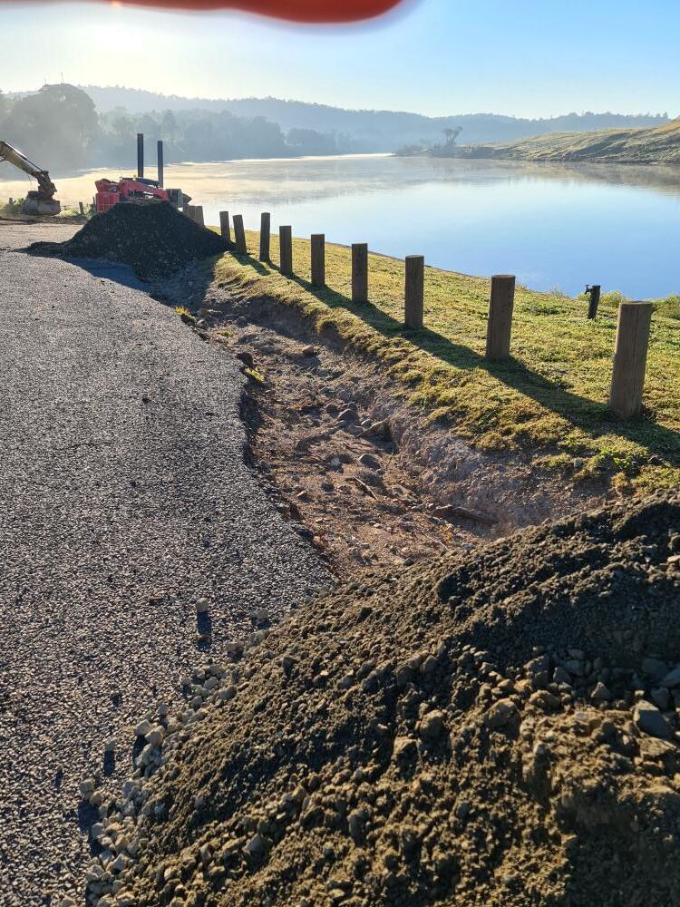 Land Clearing & Site Preparation Near Lake — Projects in Coopernook, NSW