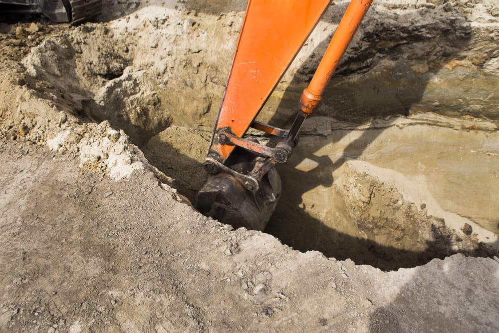Digging Trenches for Communications Cable — Earthmoving & Excavation in Bulahdelah, NSW