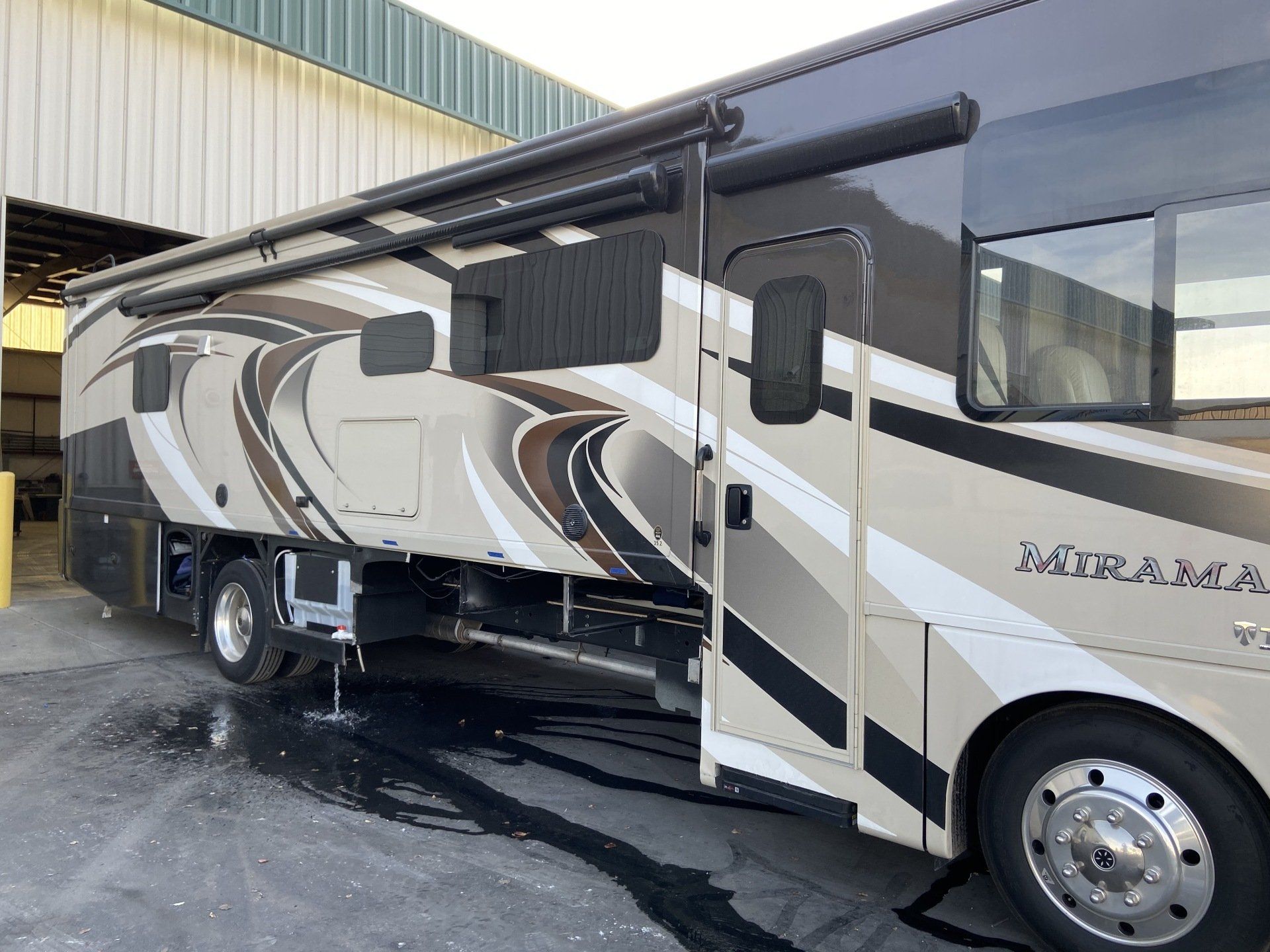 White Mini Bus — RV Service in West Jordan, UT White Mini Bus — RV Service in West Jordan, UT