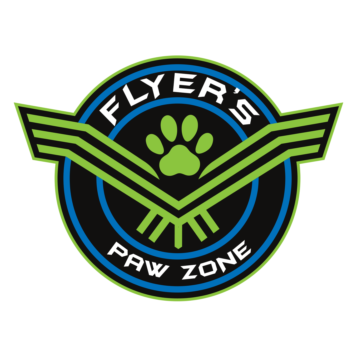 Flyer's Paw Zone logo