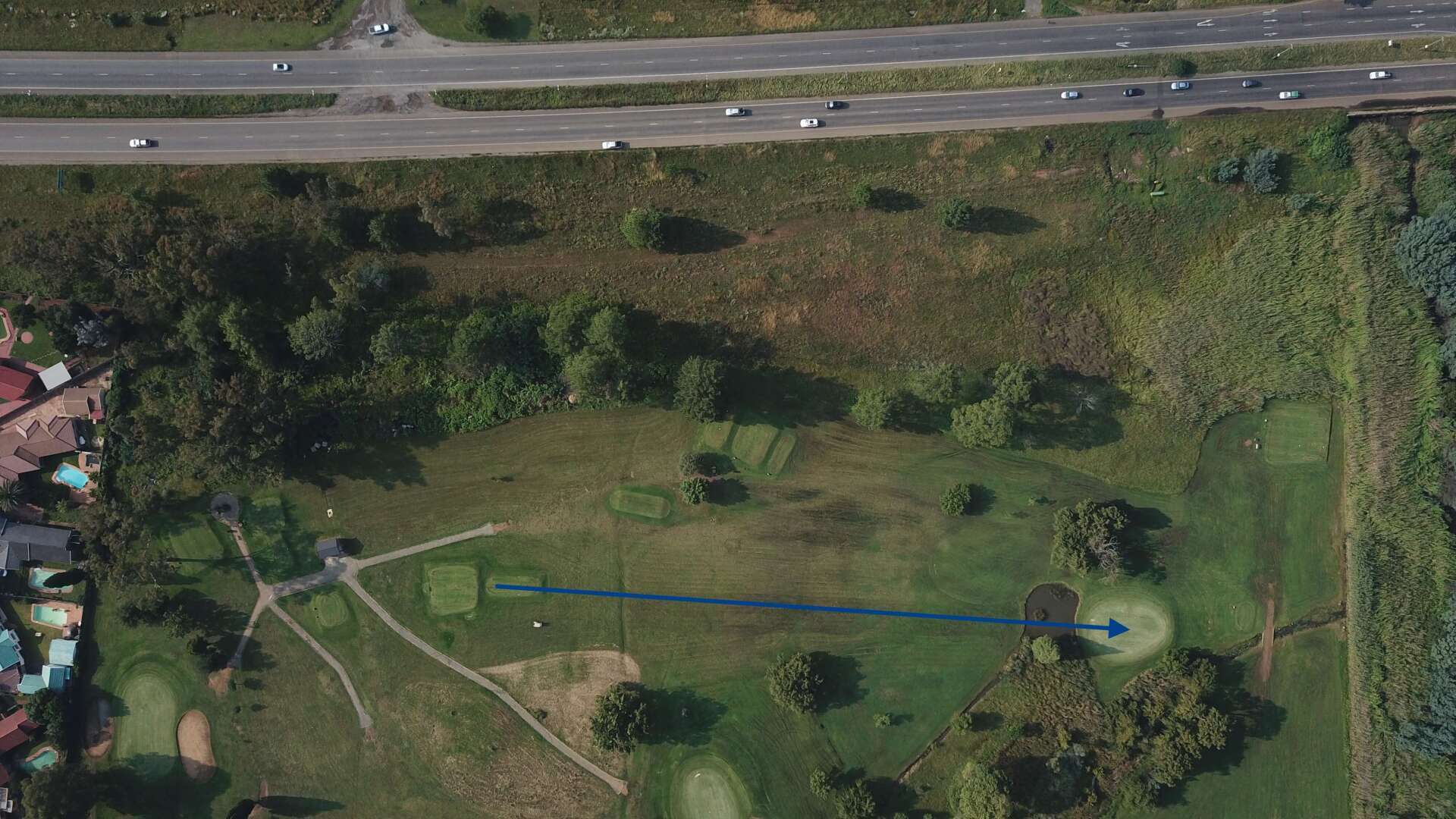 Hole 5 of the course