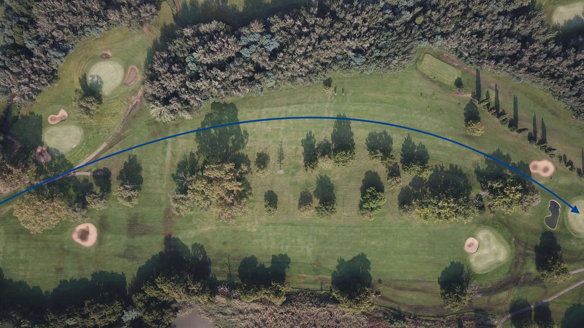 Hole 8 of the course
