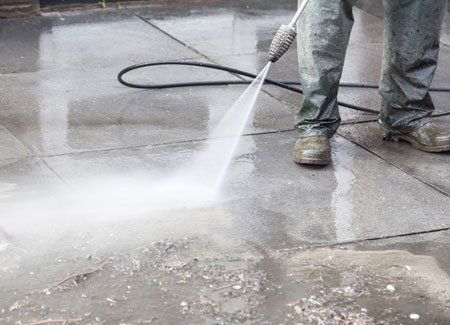 Mobile pressure washing services