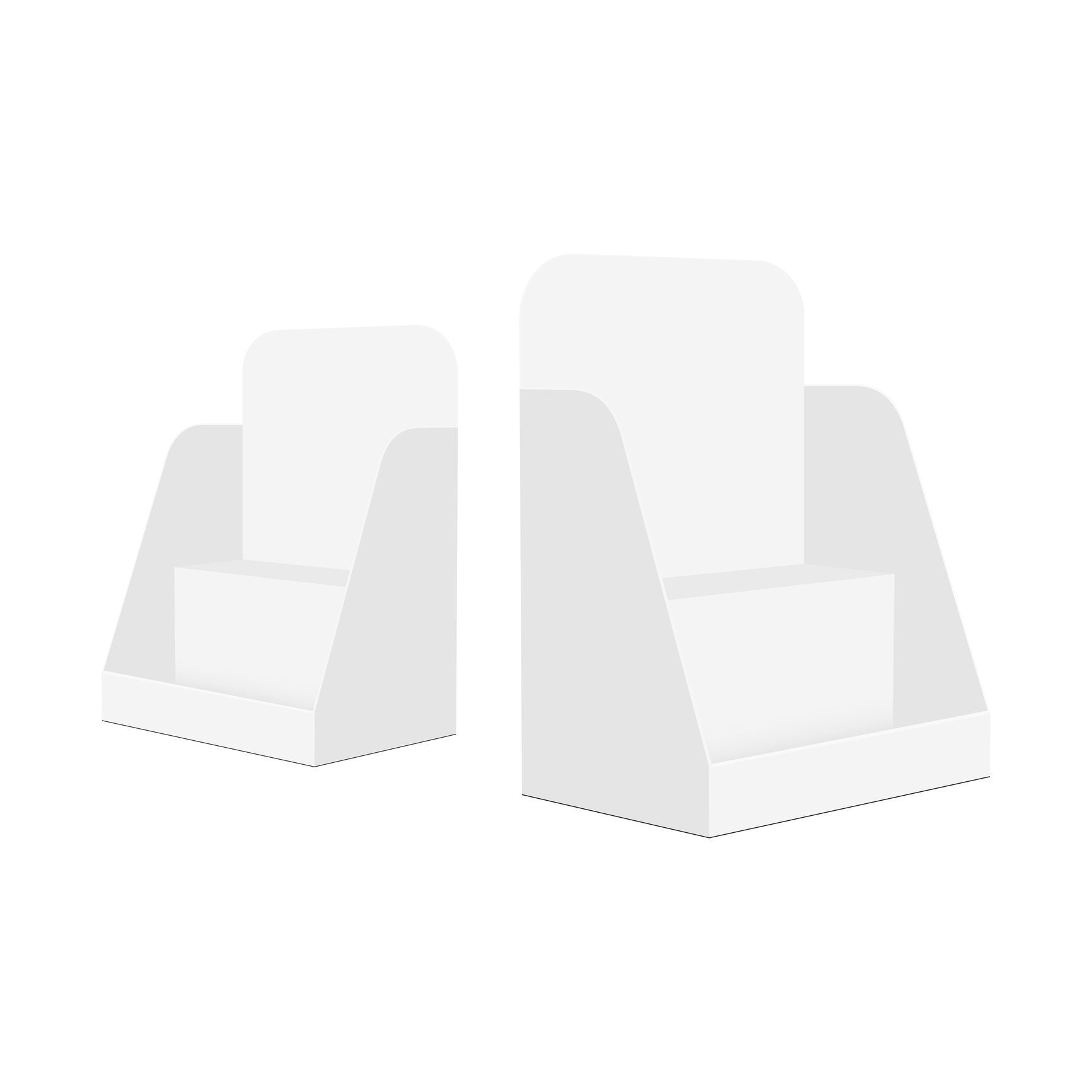 espositori in cartone su misura