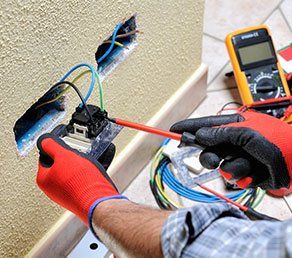 Electrician — Electrician Technician At Work  in Fayetteville, NC