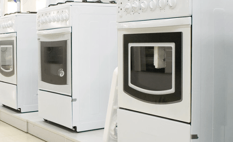 variety of microwave options with stoves