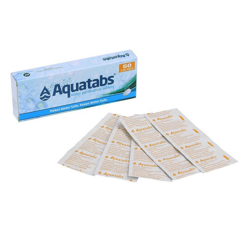 Water purification tablets (1 x 50 pcs)