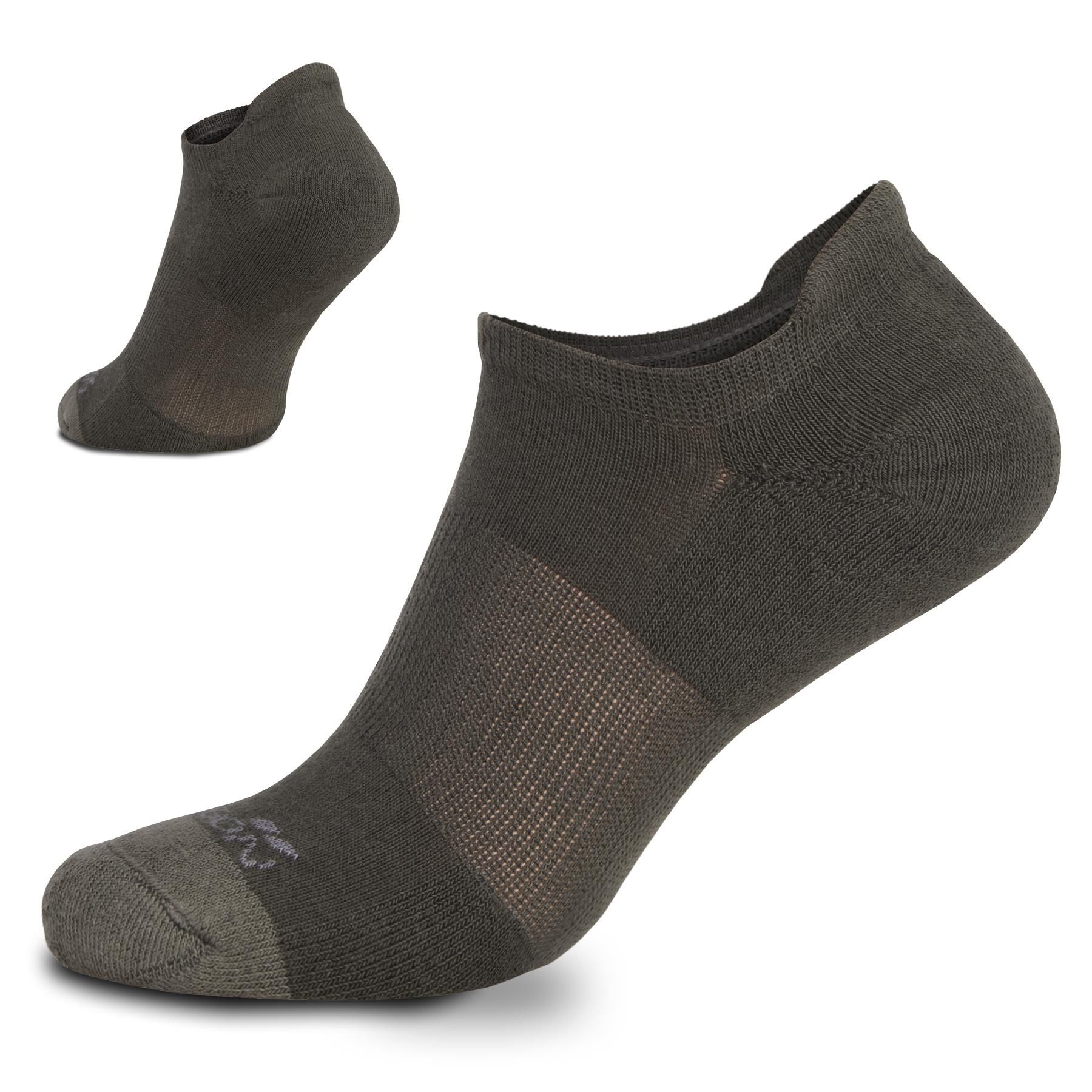 INVISIBLE SOCKS ARMY GREEN