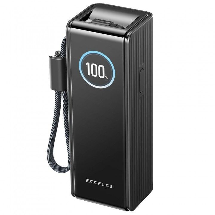 EcoFlow RAPID powerbank 25.000 mAh met ingebouwde kabel