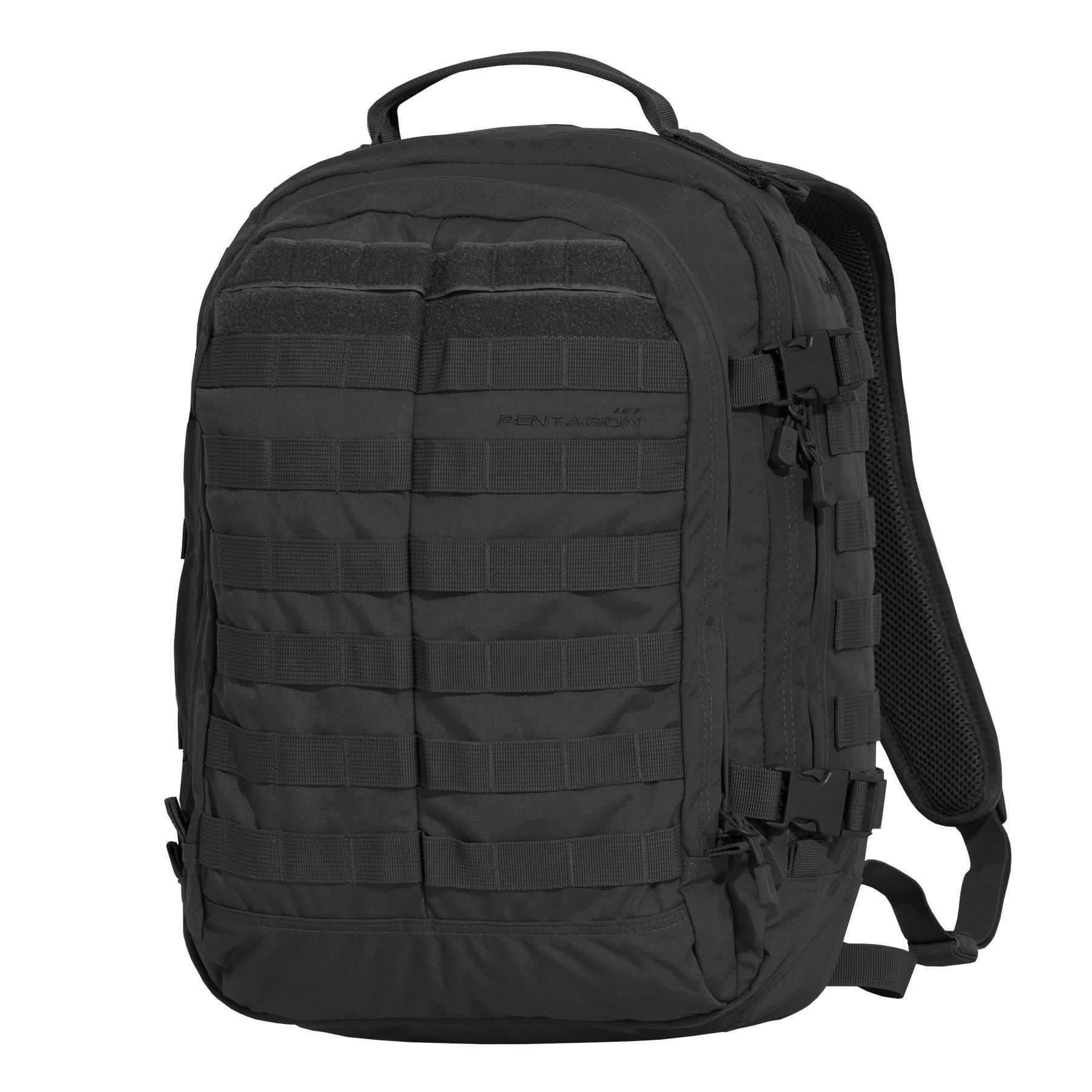 KYLER TACTICAL BACKPACK – 36L PENTAGON BLACK