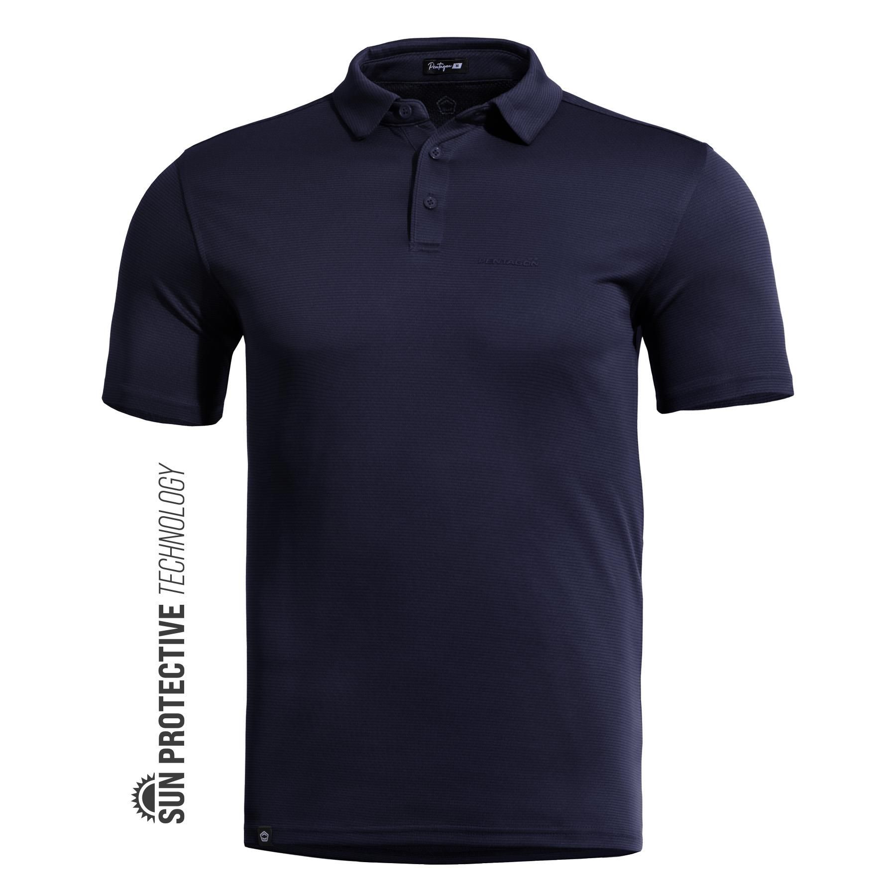 VANQUISH POLO SHIRT OEKO-TEX BLUE