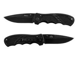 X-Treme Eenhandsmes Black Alu Fingergrip