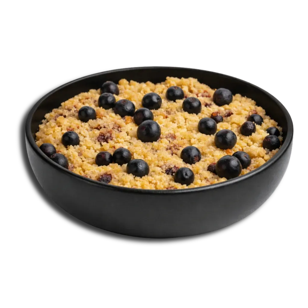 Blackcurrant Crumble