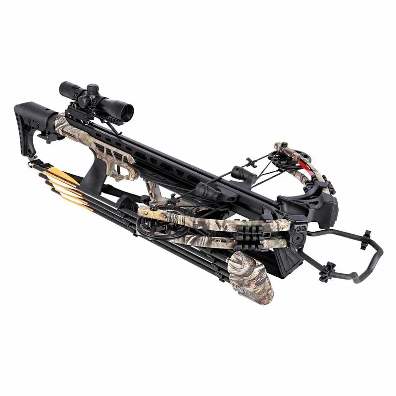Man Kung | Crossbow 200 LBS Kraken | Black | Forest Camo