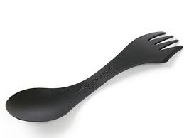 LMF Spork Slaty Black 4x