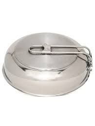 Pathfinder Opvouwbare RVS Koekenpan met deksel