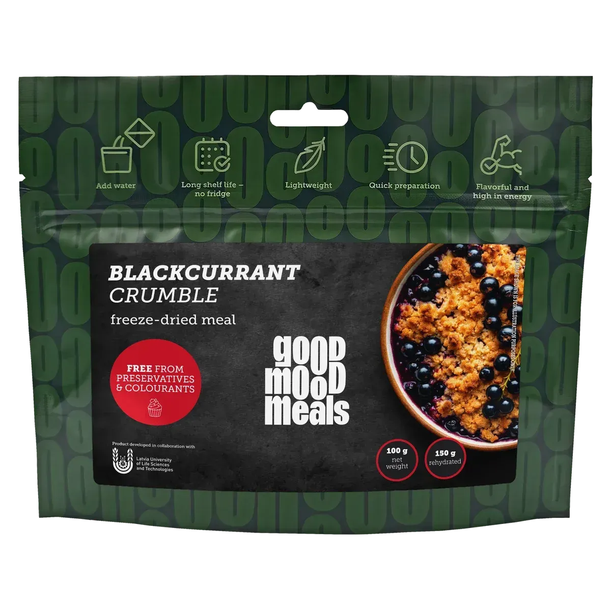 Blackcurrant Crumble