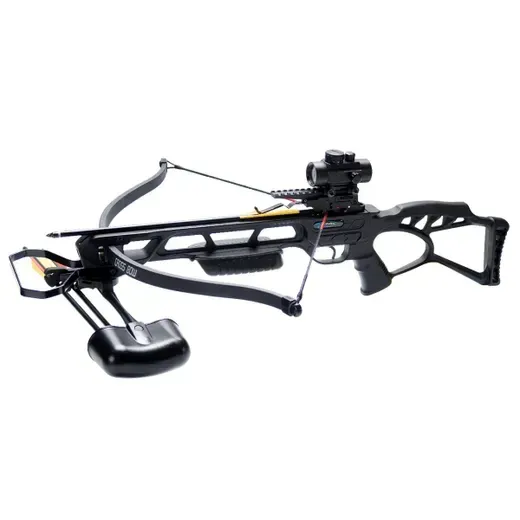 Man Kung | Recurve Crossbow Kit | 185 lbs | Black