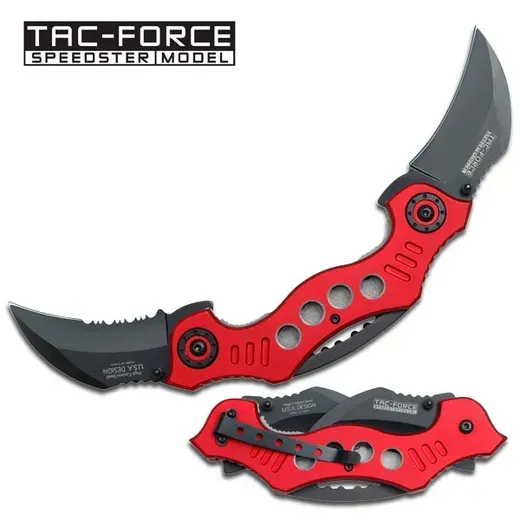 Tac Force | Twin Blade Karambit | Red