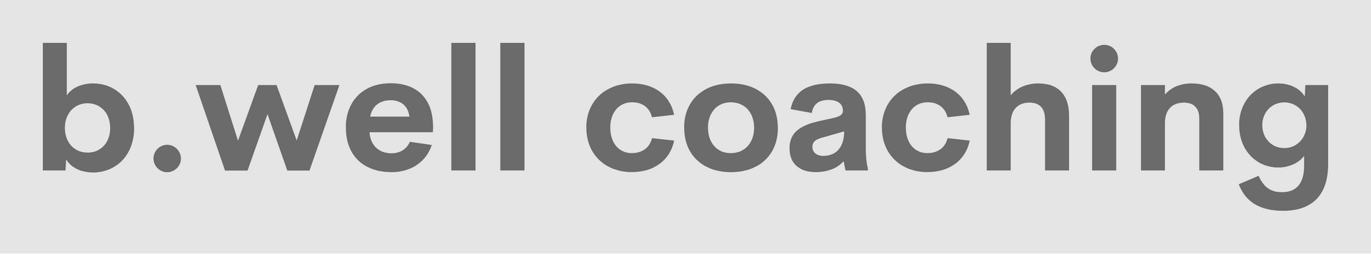 b.well coaching logo