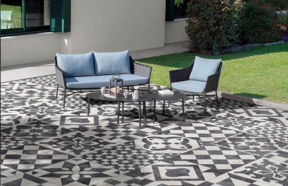 pavimento esterno in gres porcellanato