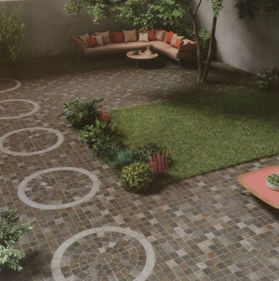 pavimento esterno per giardino di casa