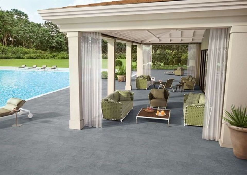 pavimento esterno per giardino antiscivolo