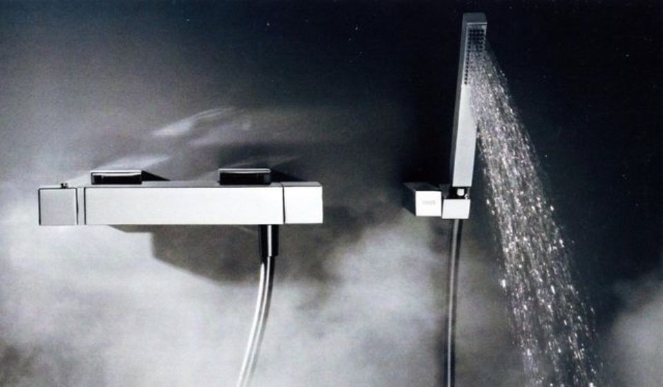 miscelatore box doccia in acciaio inox