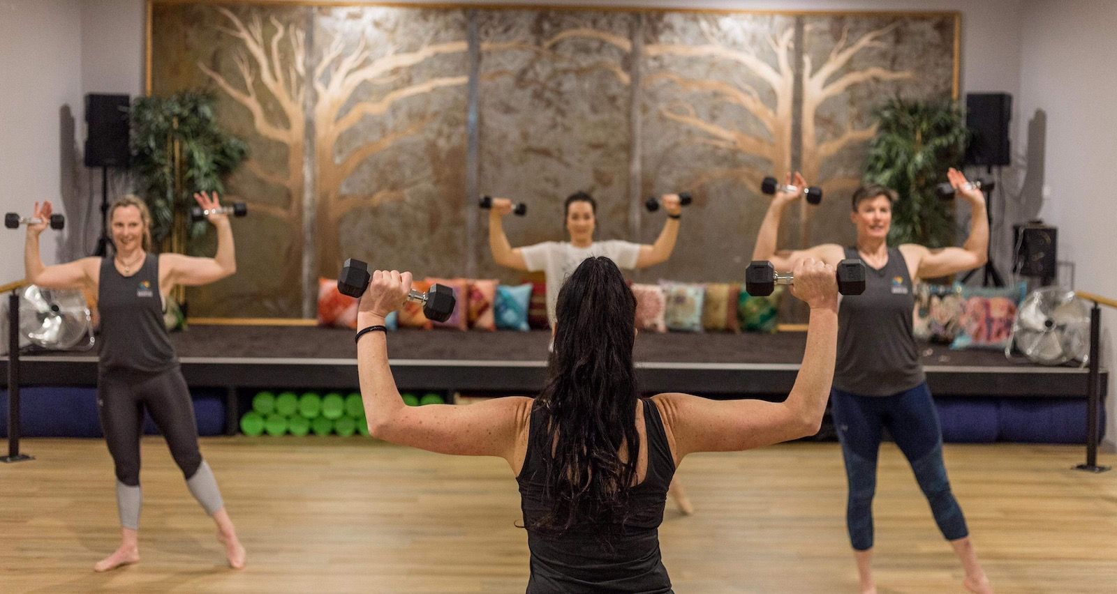 Group Of People Doing Yoga In A Room - Gym in Ballarat, VIC