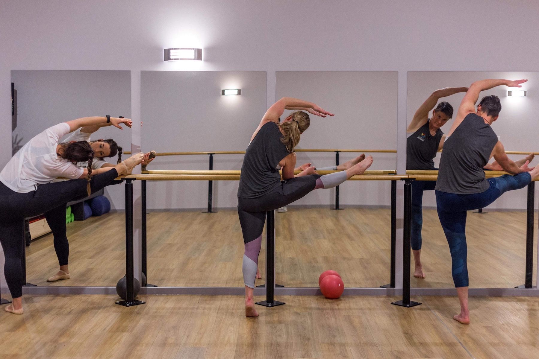 Practicing A Ballet In A Studio - Gym in Ballarat, VIC