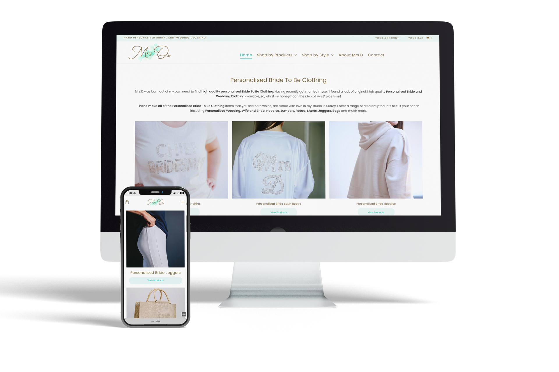 Website for Bridal Clothing
