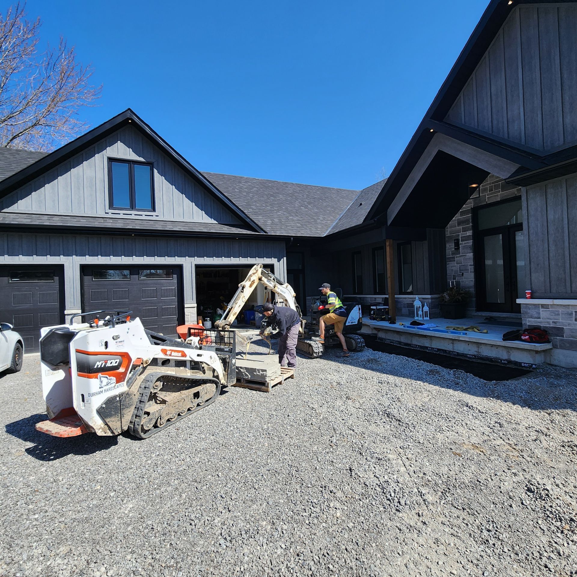 Durham hardscapes equipments