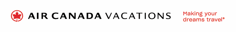 Air Canada Vacations logo with the text 