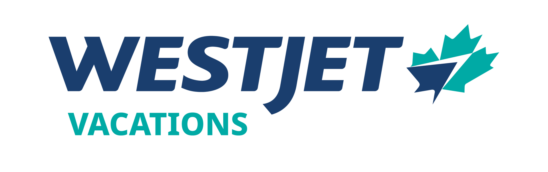 The WestJet Vacations logo featuring the word 