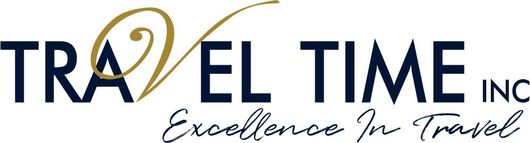 Travel Time logo in white